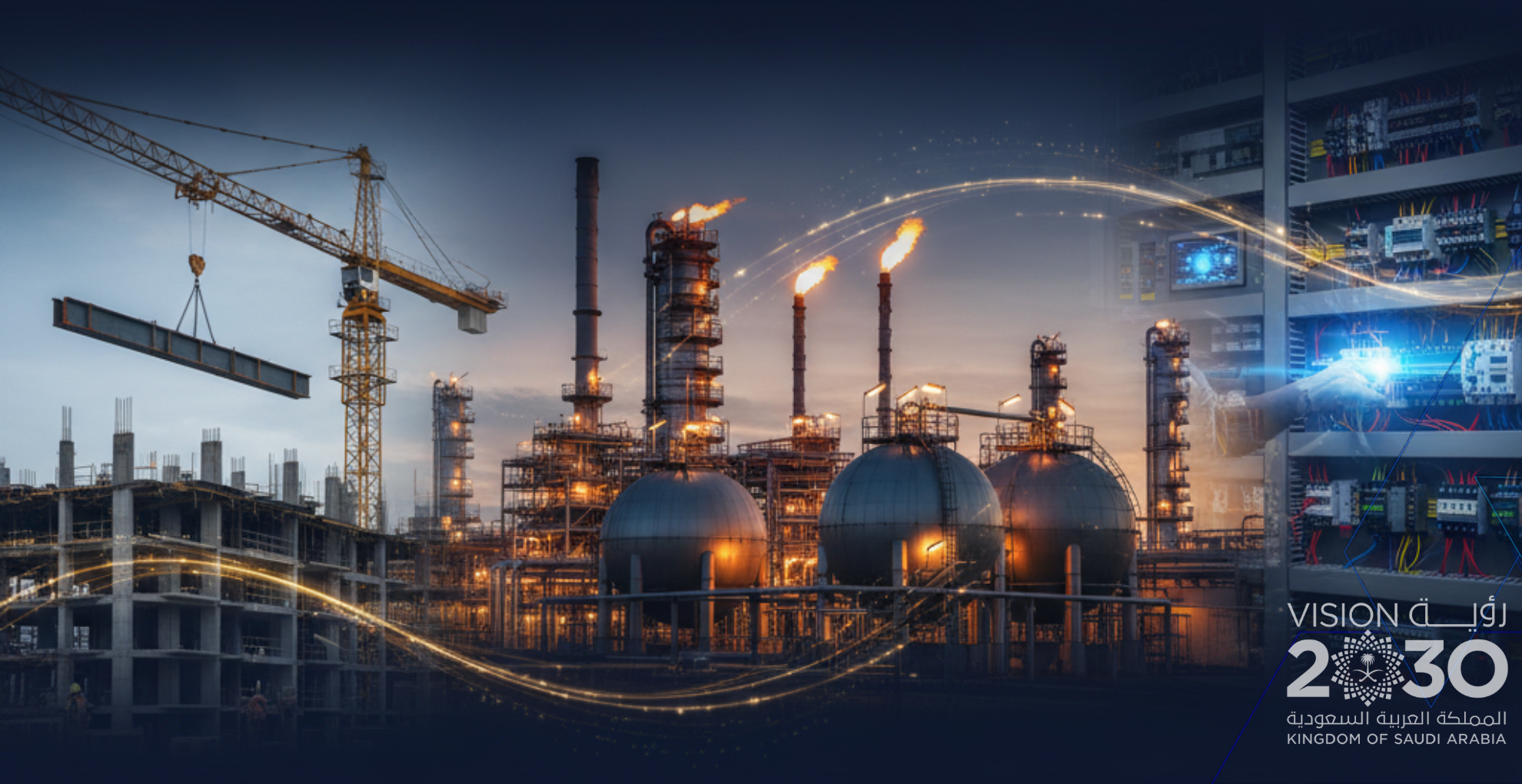 Thrones Arabia Contracting Company Banner