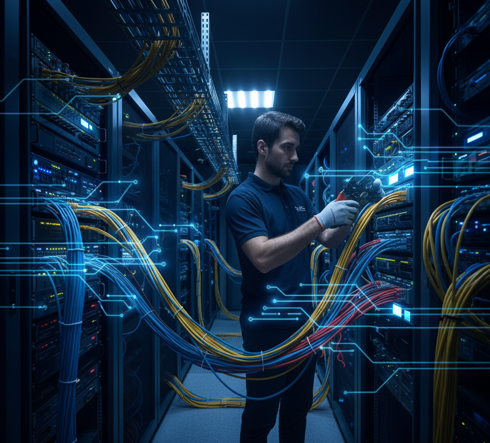 IT infrastructure and surveillance system installation